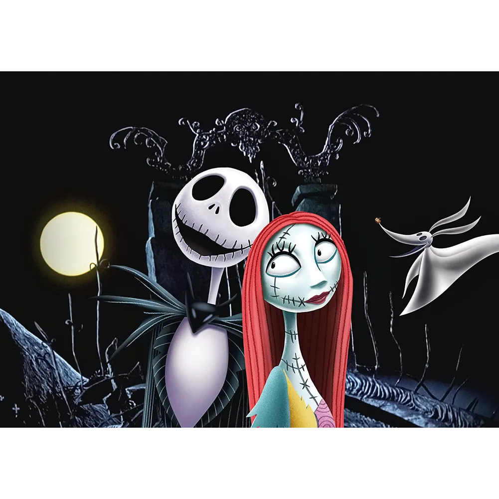 Diamond Painting - Full Round - Jack & Sally