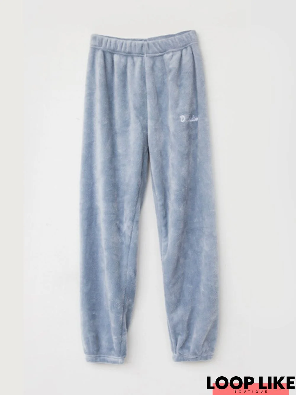 Home Warmth Thickened Coral Fleece Trousers