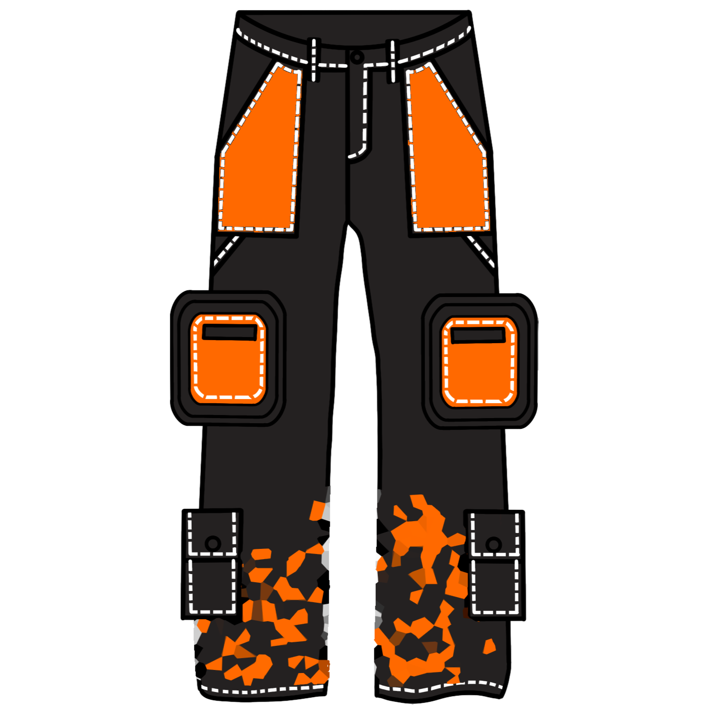 "Blade Masters" Cargo Pants
