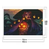 【Limited Stock Sale】Full Embroidery Eco-cotton Thread 11CT Printed Witch Cross Stitch Kit Artwork
