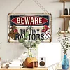 Warning Sign - Wooden Signs(8*12Inch/12*16Inch)