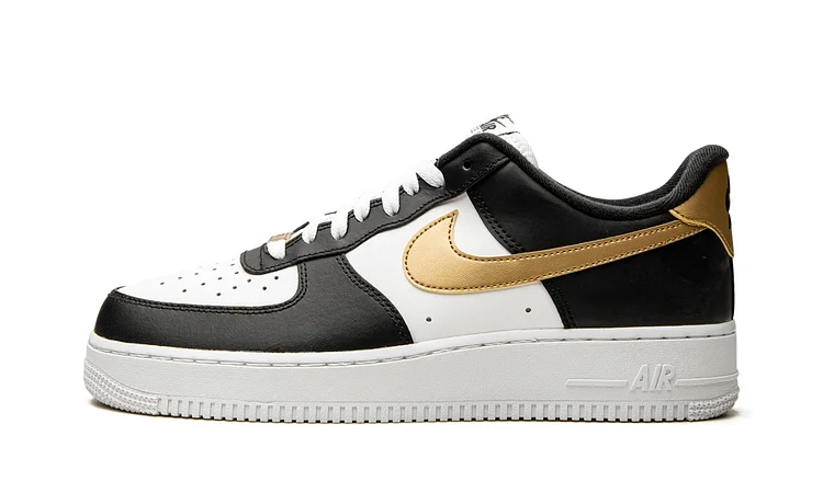 Air Force 1 Low "Black/White/Metallic Gold"