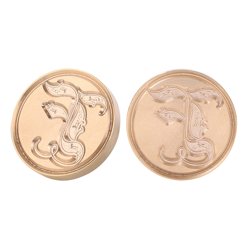 

30mm Alphabet Letters F Wax Sealing Stamp Head - Wax Seal Stamp, 501 Original