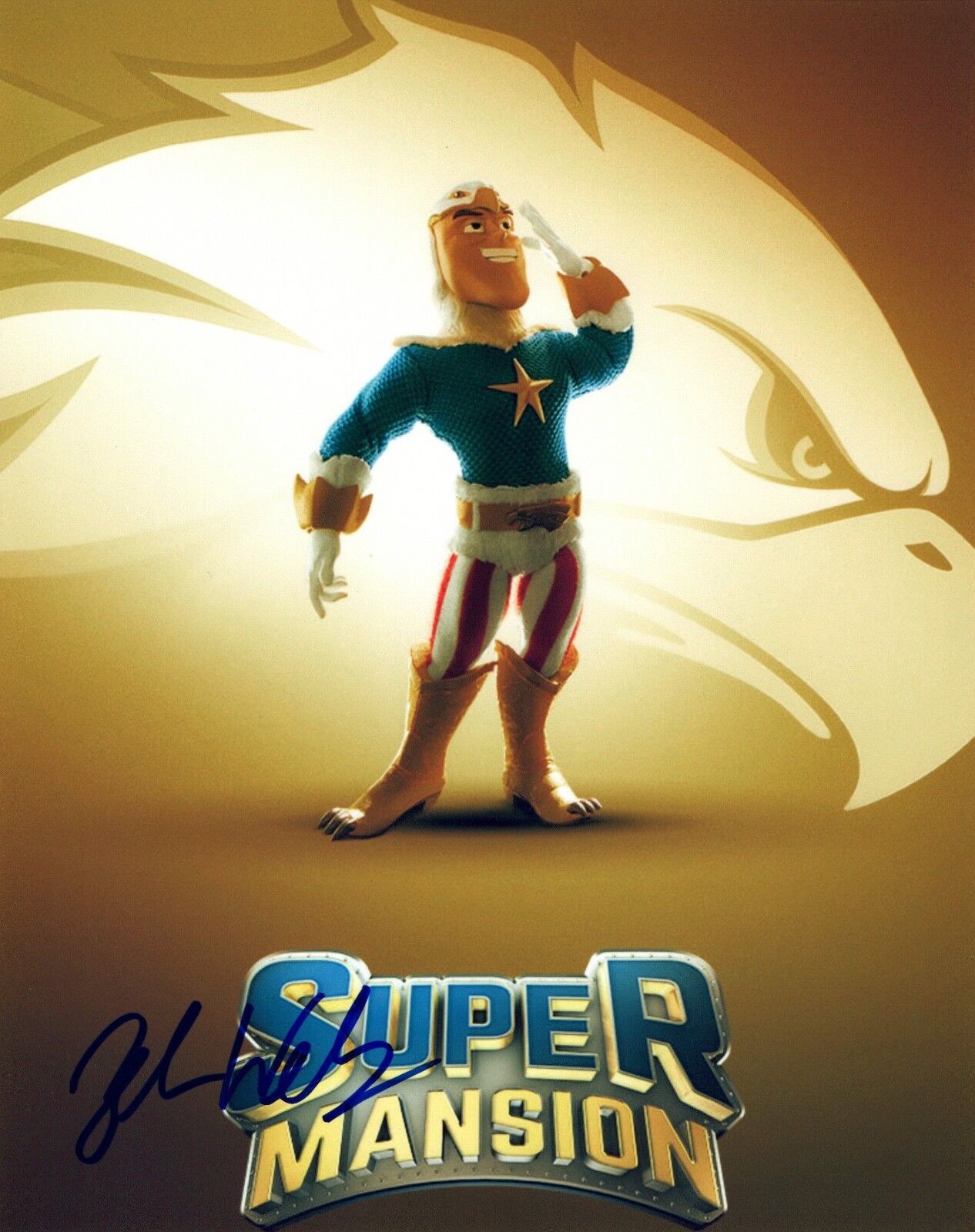 Zeb Wells Signed Autographed 8X10 Photo Poster painting SUPERMANSION Show Creator COA AB