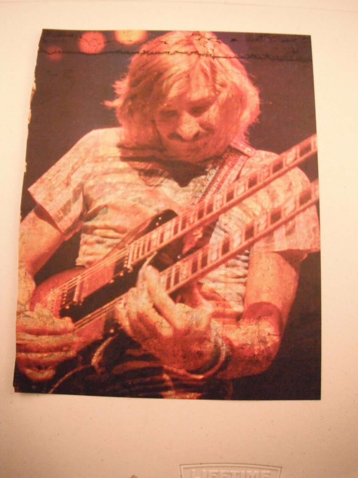 Joe Walsh Eagles Guitarist 12x9 Coffee Table Book Photo Poster painting Page