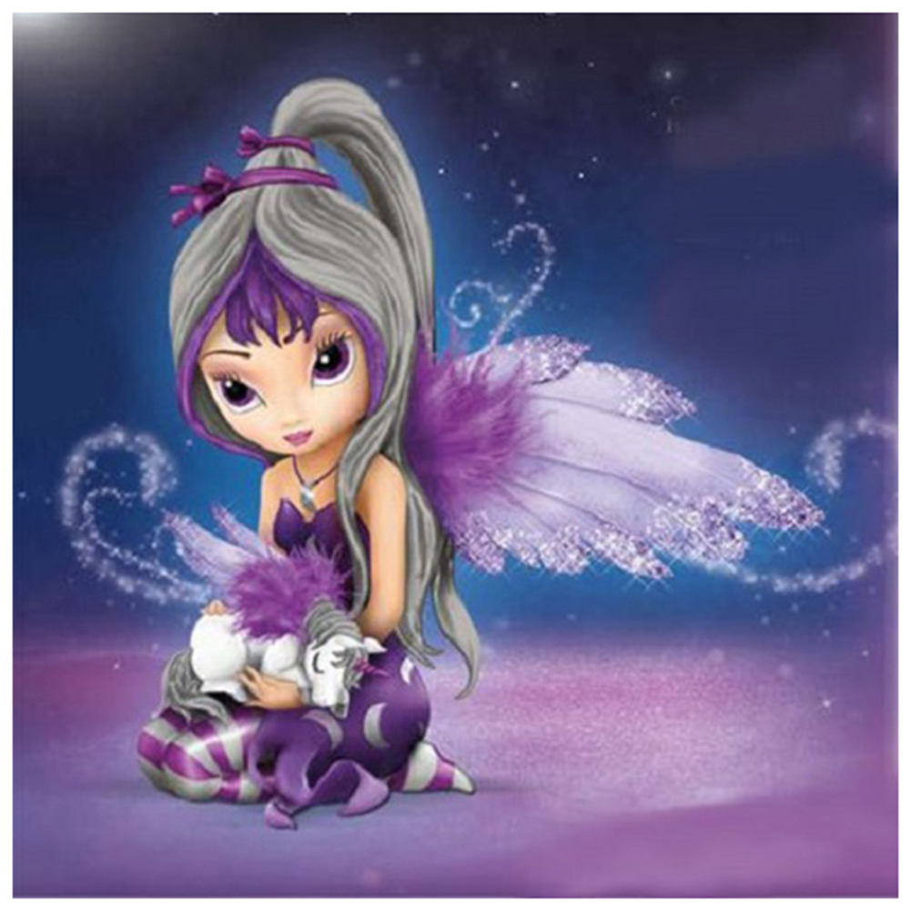 

Flower Fairy - Round Drill Diamond Painting - 30*30CM, 501 Original