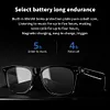 Smart Glasses AI Voice Assistant BT Audio Glasses with Open Ear Speaker Hands-Free Calls & Built-in Microphone for Men & Woman