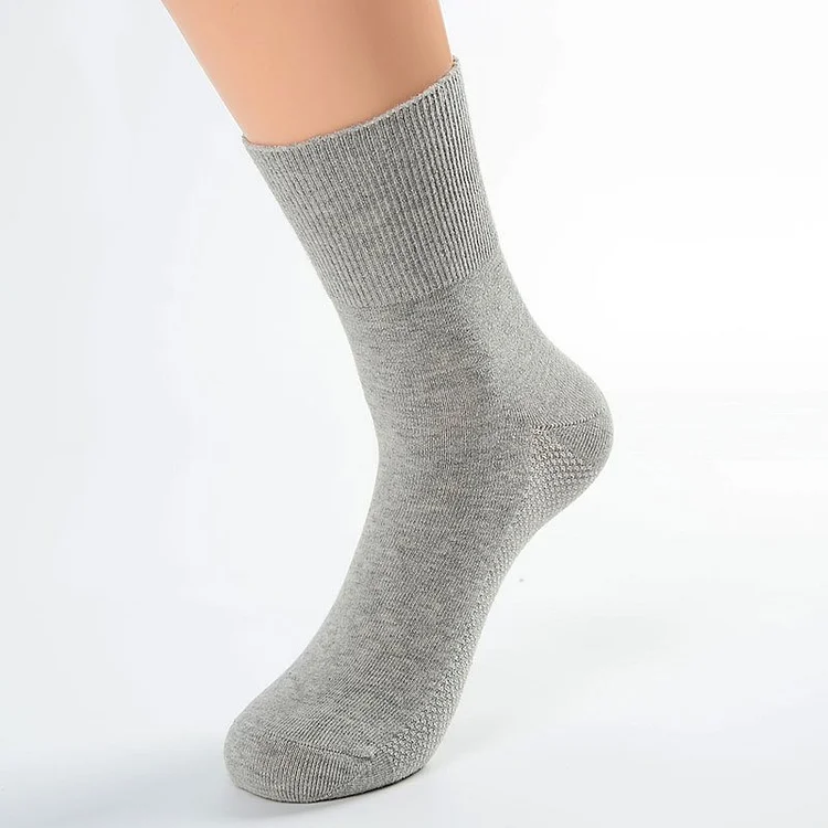 Autumn and Winter Thick Solid Color Casual Cotton Socks
