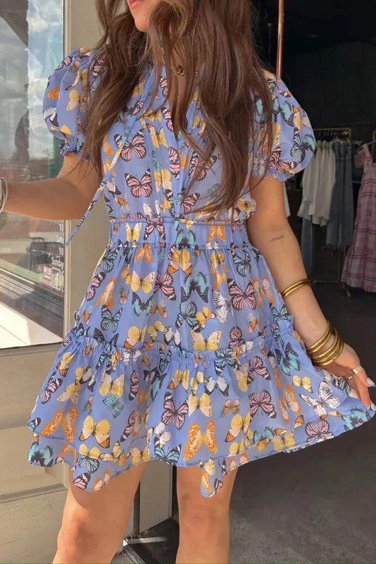 Butterfly Mini Dress