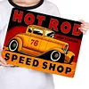 Hot Rod Speed Shop - Vintage Metal Signs - 20*30cm/30*40cm