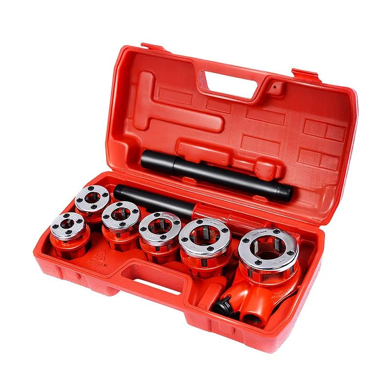 Ratchet Pipe Threader Kit with Storage Case