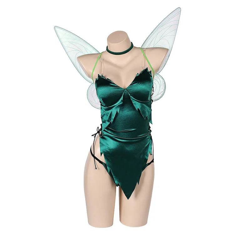 Peter Pan Tinker Bell Peter Pan Green Christmas Sexy Outfits Cosplay Costume