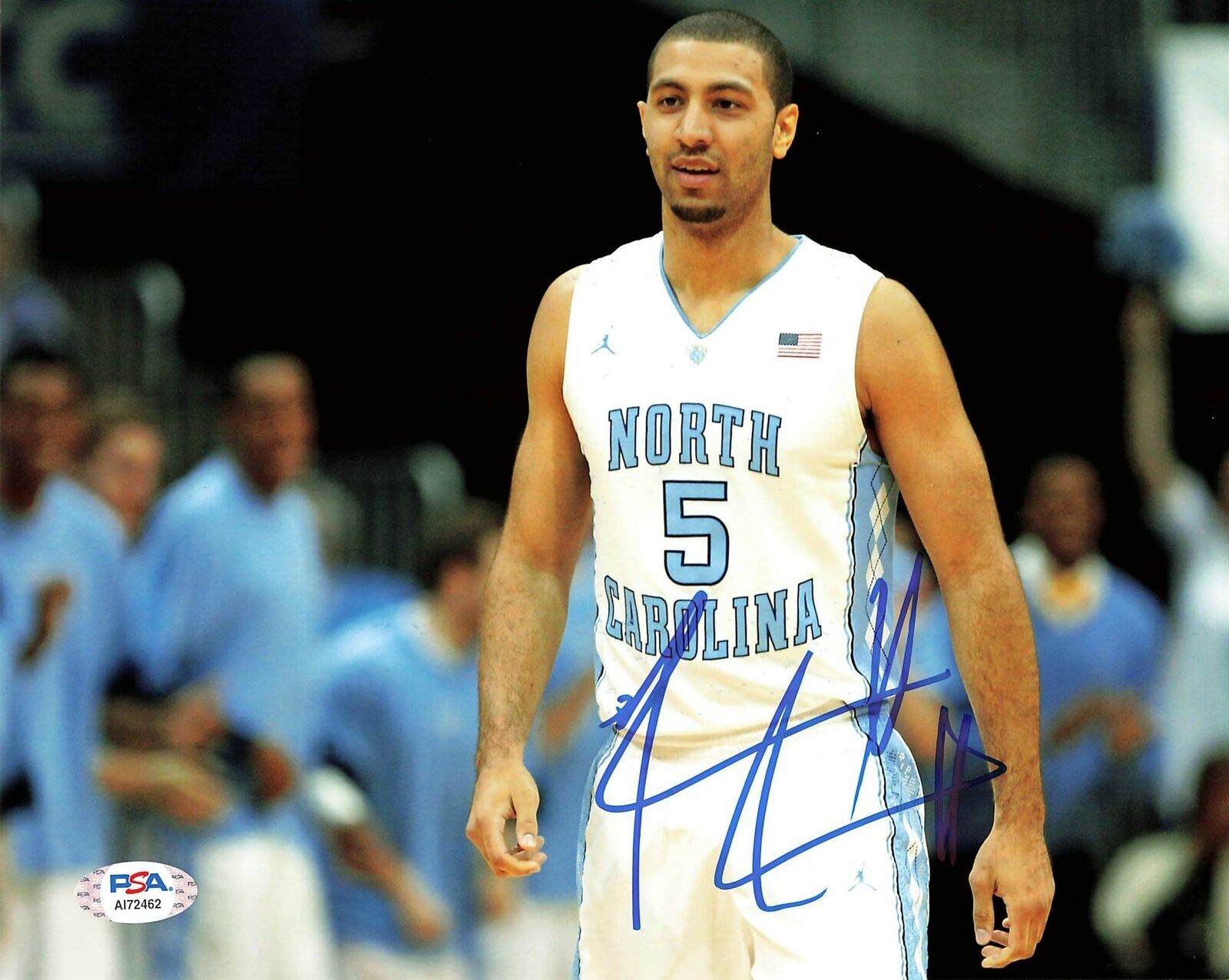 KENDALL MARSHALL signed 8x10 Photo Poster painting PSA/DNA North Carolina Autographed