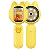 Kids Cat Shape Digital Magnifying Glass 2.0Inch Handheld Microscope for Kid Gift