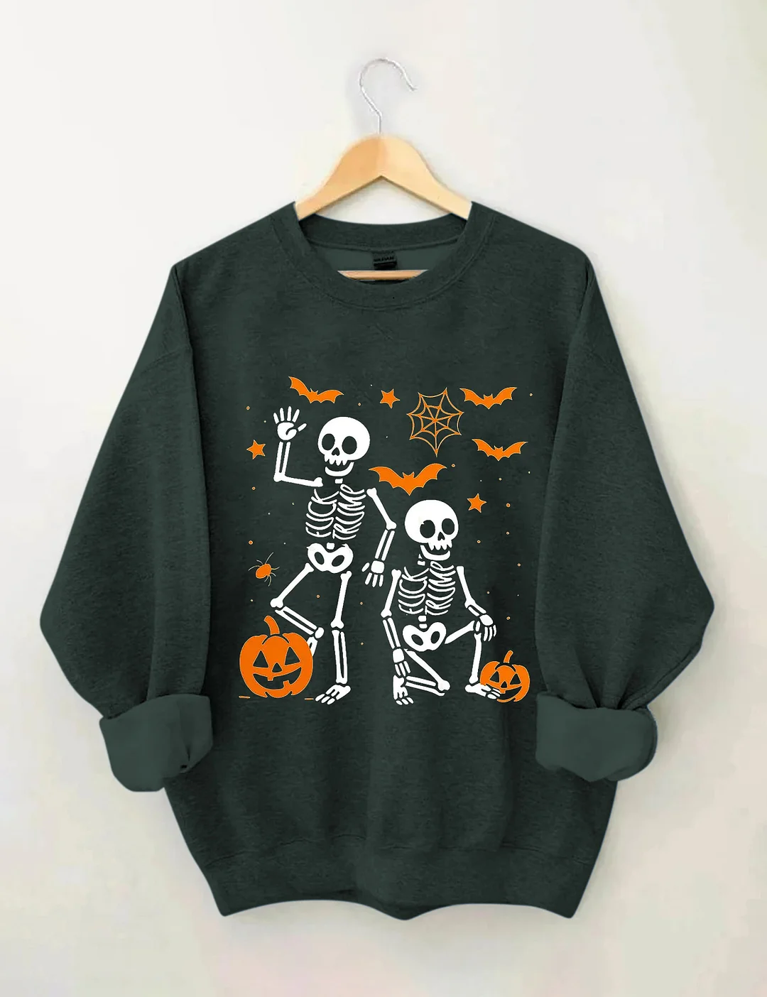 Slightly Subtle FDT Halloween Skeleton Sweatshirt