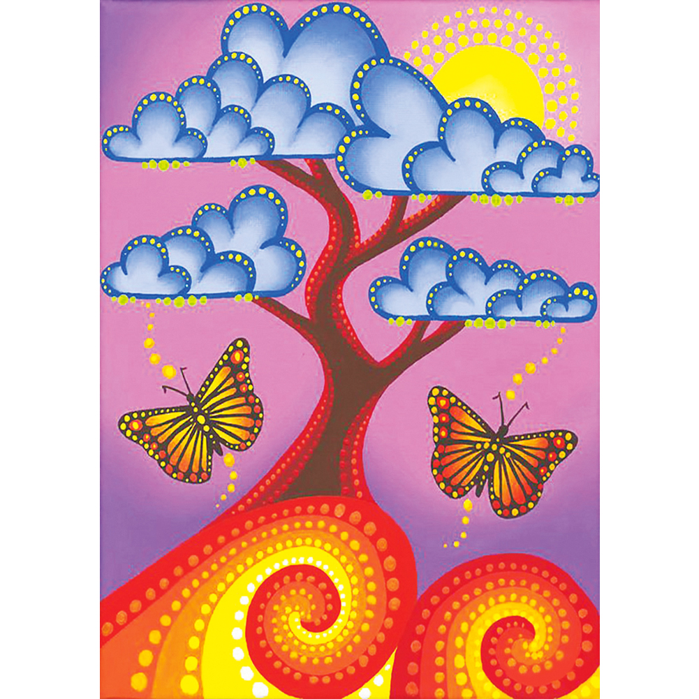 

Tree - Crystal Special Shaped Diamond Painting - 30*40CM, 501 Original