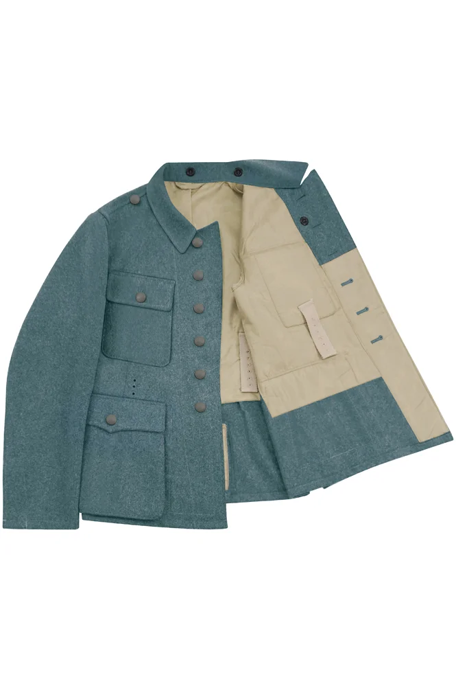   Polizei German M1943 EM Field Wool Tunic Feldbluse II German-Uniform