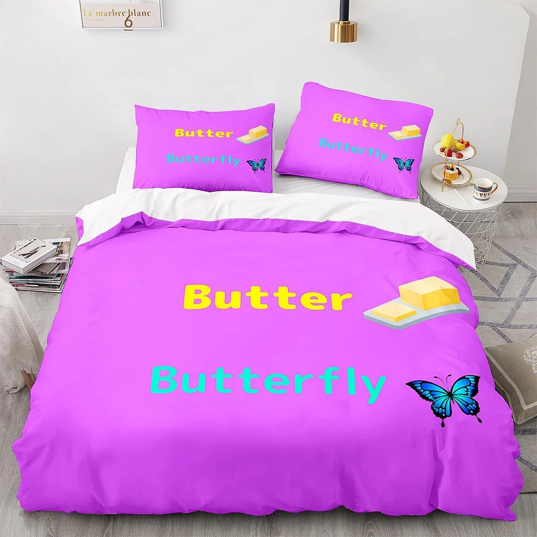 방탄소년단 Butter Album Bedding Sets