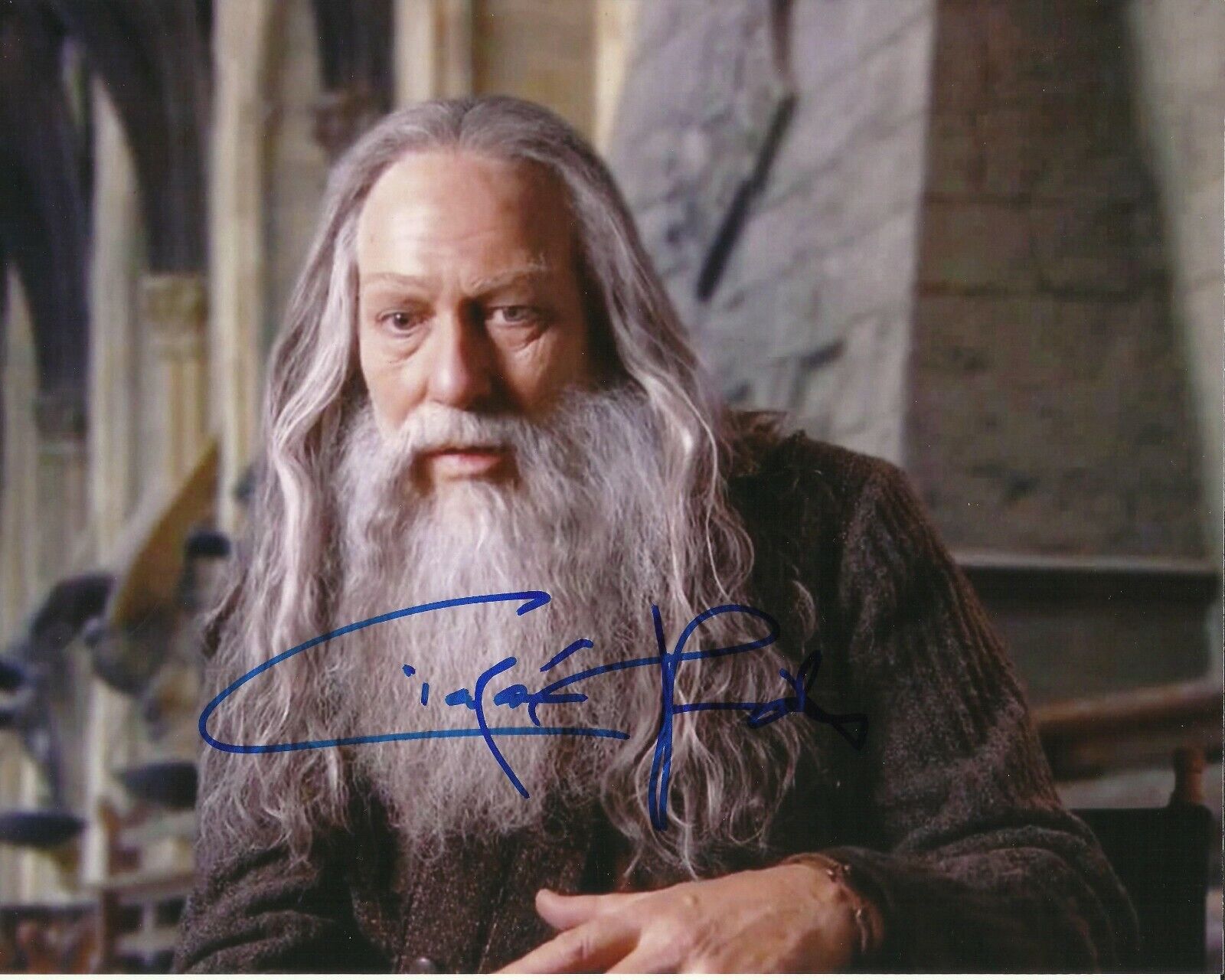 CIARAN HINDS SIGNED HARRY POTTER Photo Poster painting UACC REG 242 (1)