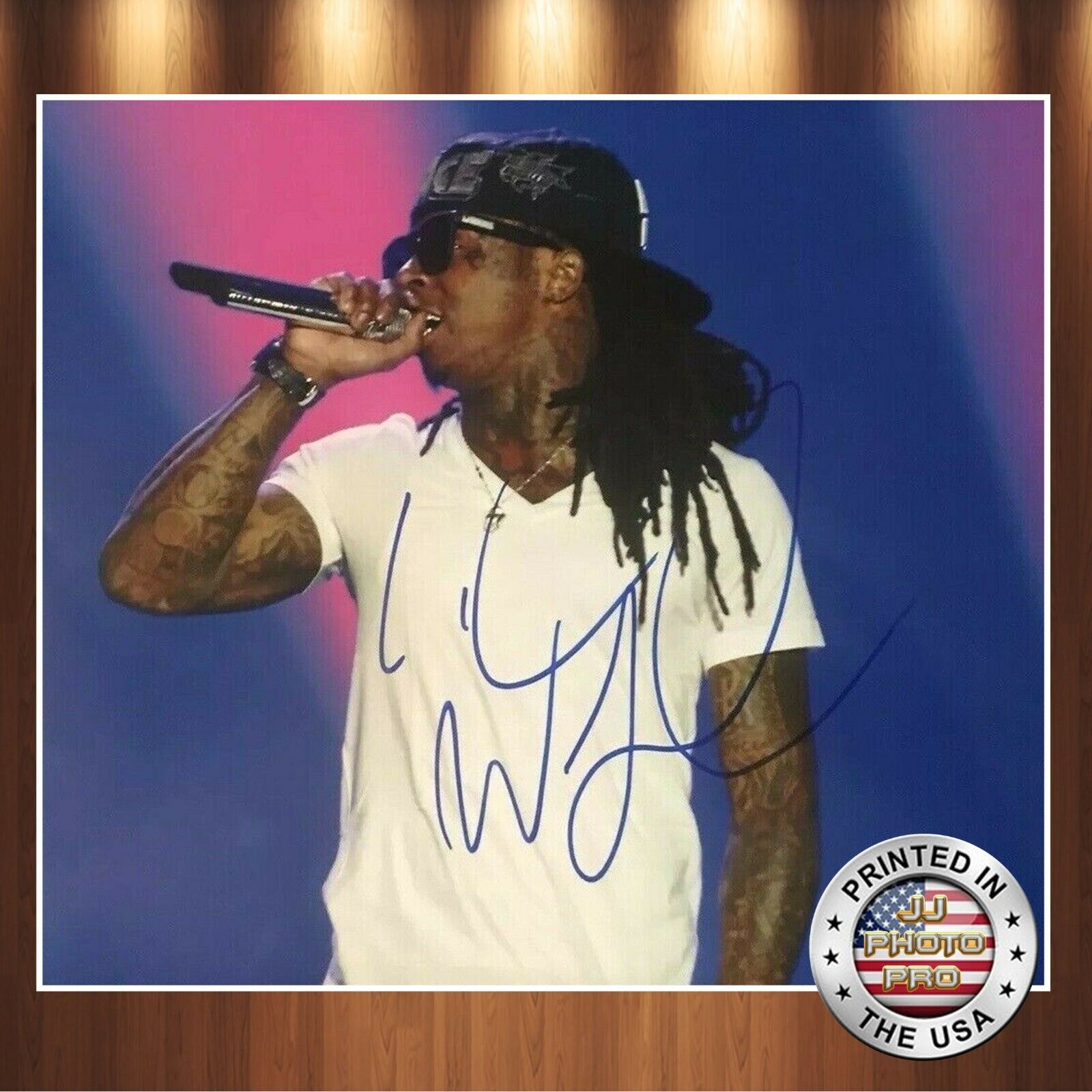 Lil Wayne Autographed Signed 8x10 Photo Poster painting REPRINT