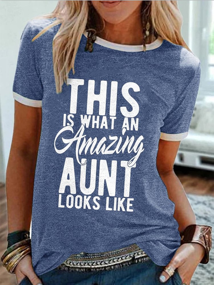 Bestdealfriday This Is What An Amazing Aunt Looks Like Tee