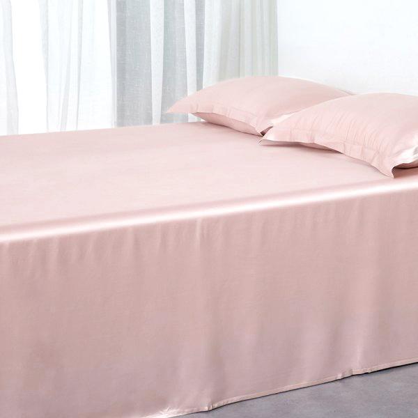 25 Momme Silk Flat Sheet Pink