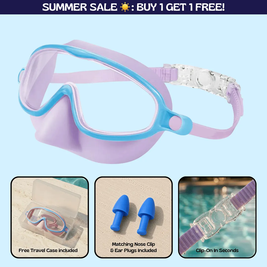 TibaToes&trade; Clip-On Swim Goggles