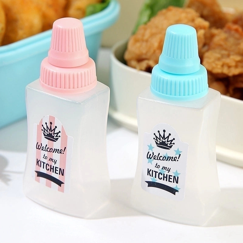 Cute Letter Carrot Pe Pp Sauce Bottle