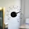 Circular Self Adhesive Window Outdoor Thermometer Pointer Temperature Meter