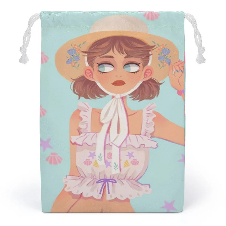 Drawstring Storage Bag Double  customized, personalized, gift