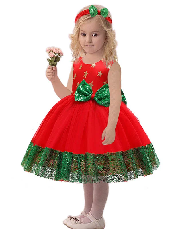 Xmas Party Dresses Red Christmas Dress-elleschic