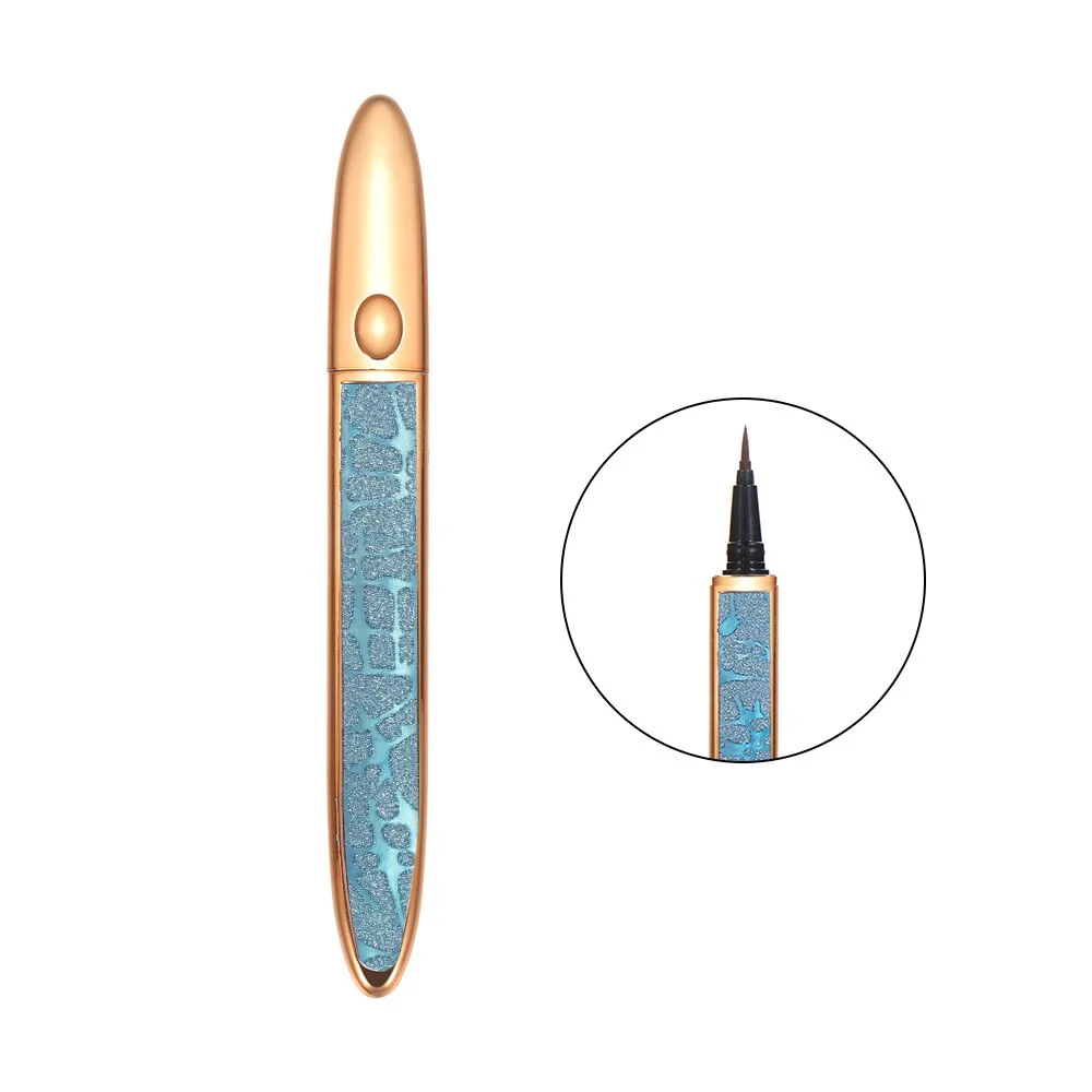 Magic Self-adhesive Liquid Eyeliner Pencil No Glue Magnetic Needed for Eyelashes Waterproof Eye Liner Pen Makeup Cosmetic
