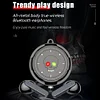 Fashion Wireless Earbuds With Pocket Watch Design, Metal Mecha Wireless Earphones Zinc Alloy High-end Personality Ultra-low Latency e-sports Bluetooth Headset