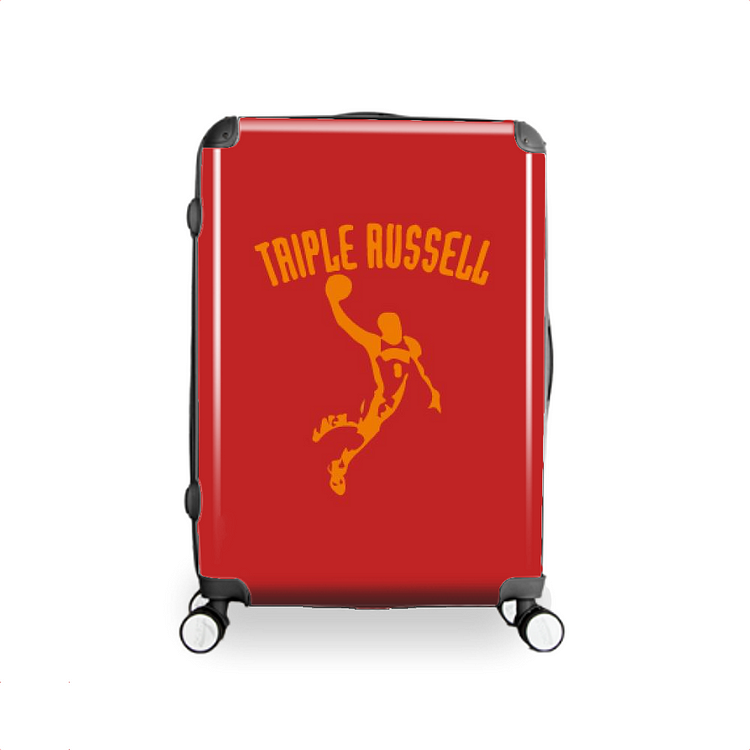 Triple Russell, Basketball Hardside Luggage