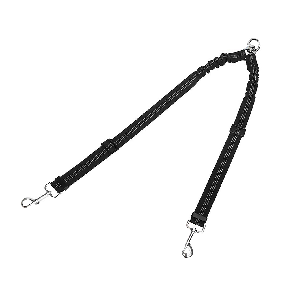 

Adjustable Double Dog Leash Nylon Retractable Reflective Pet Traction Rope, 501 Original