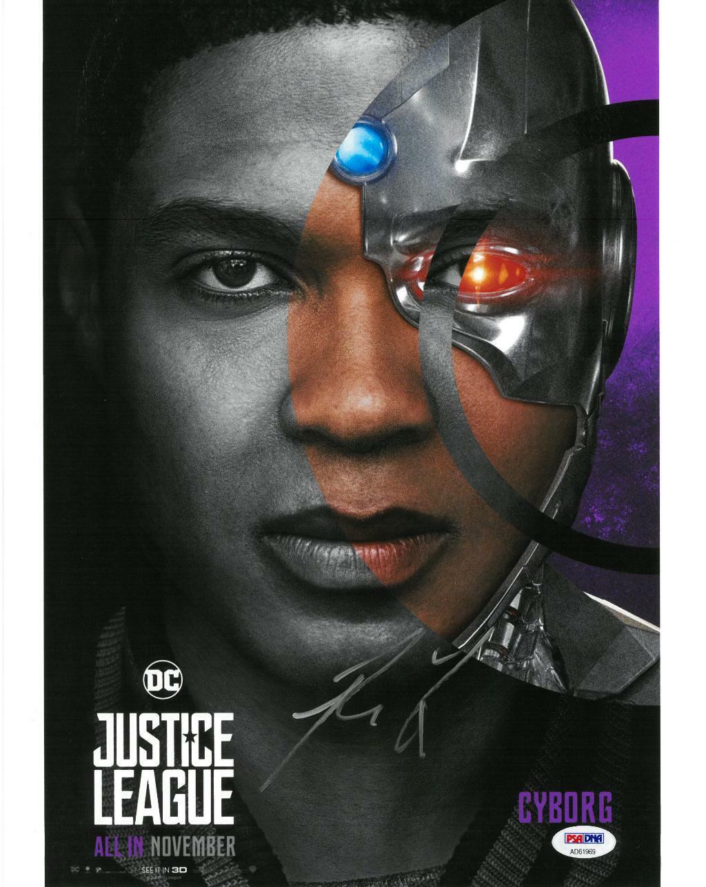 Ray Fisher Signed Justice League Autographed 11x14 Photo Poster painting PSA/DNA #AD61969