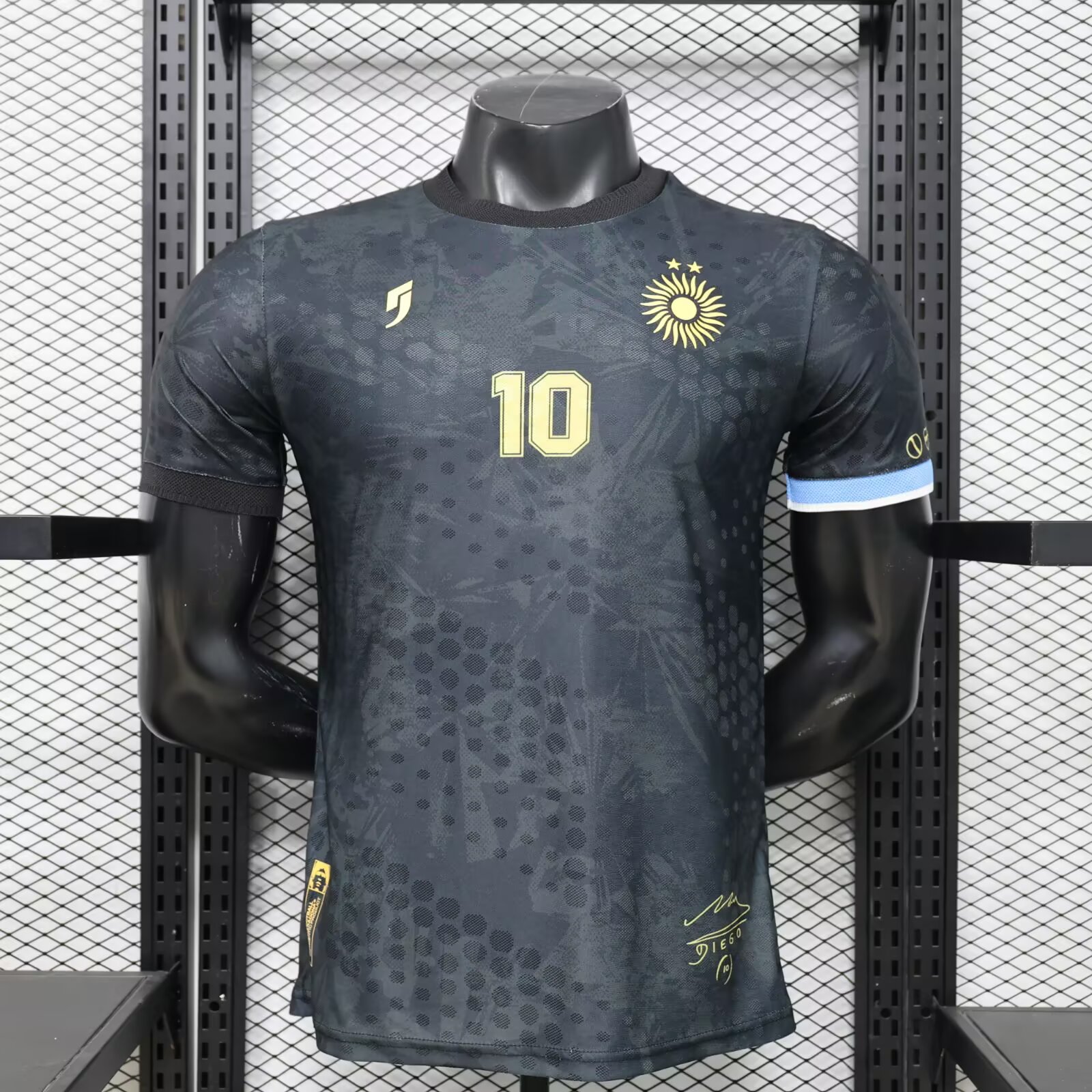 2026 Player Version Argentina National Team Special Edition Football Jersey（The player version jersey is a bit tight, please pay attention to the size selection）