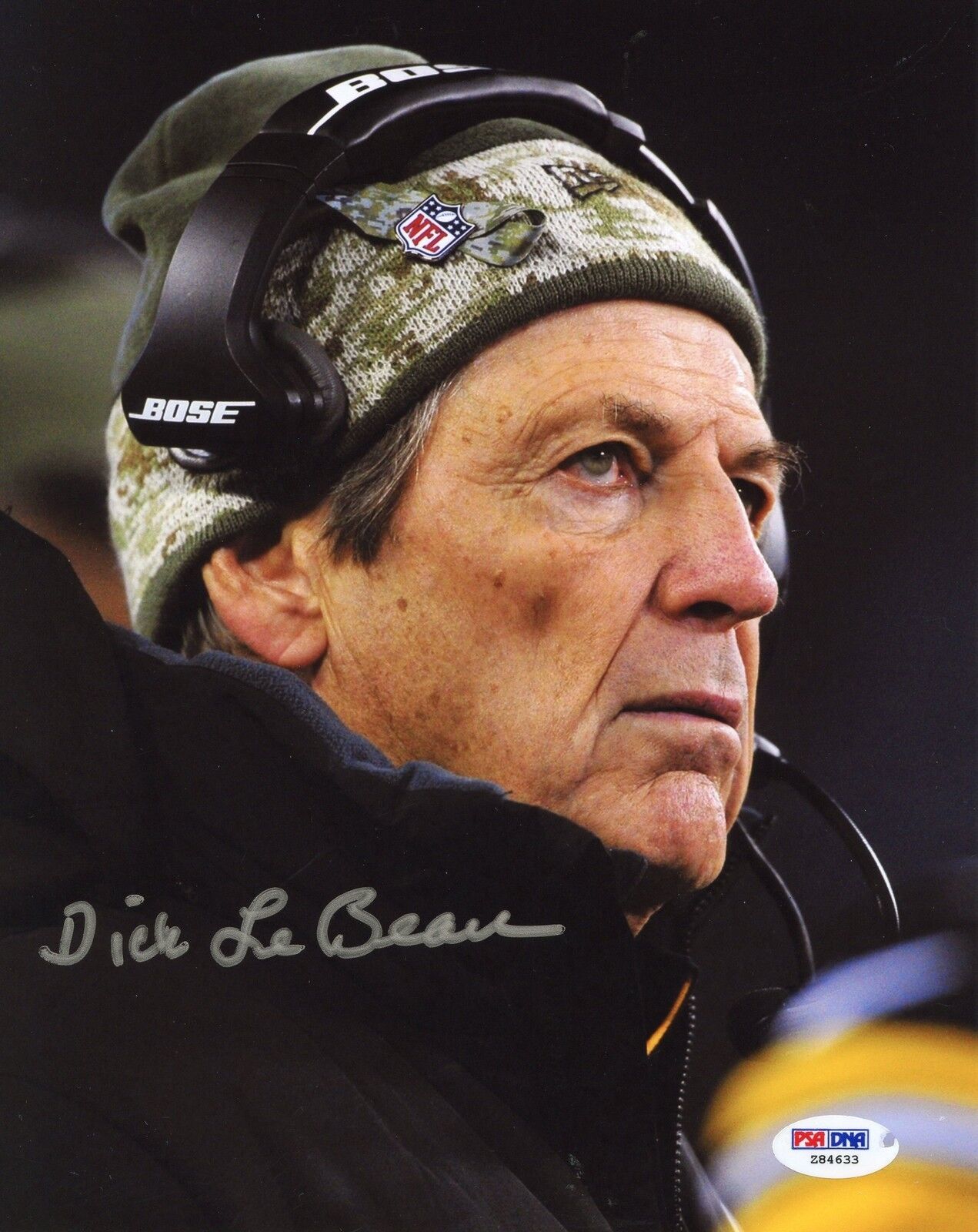 Dick LeBeau 8x10 Photo Poster painting Signed Autographed Auto PSA DNA COA Steelers Lions