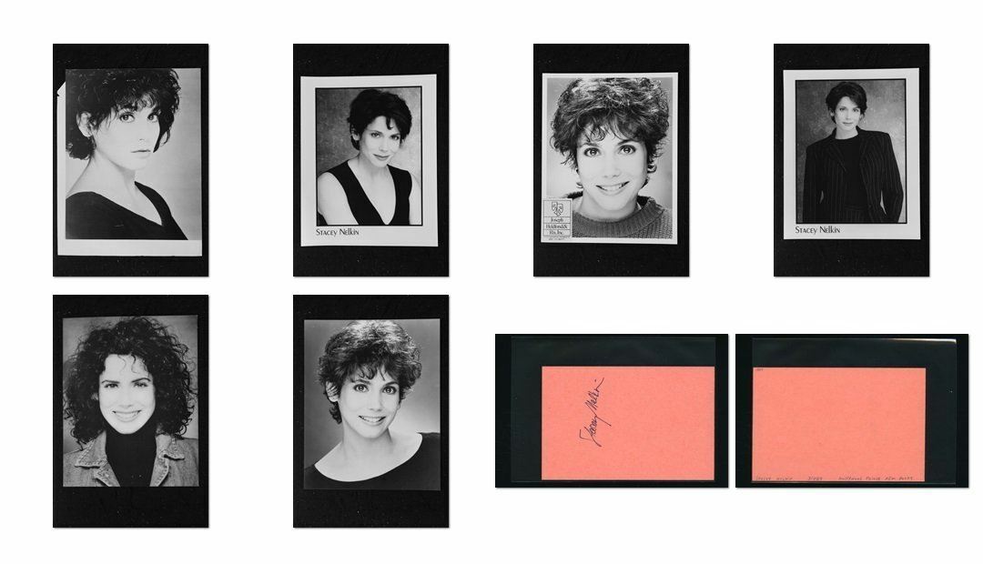 Stacy Nelkin - Signed Autograph and Headshot Photo Poster painting set - Serial