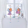 2pcs/set Crystal Sun Catcher Double-sided Diamond Painting Pendant Rainbow Chaser Hanging Kits