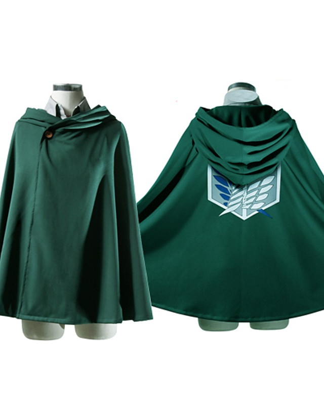 Attack On Titan Shingeki No Kyojin Scouting Legion Rivaille With Cape Cosplay Costume