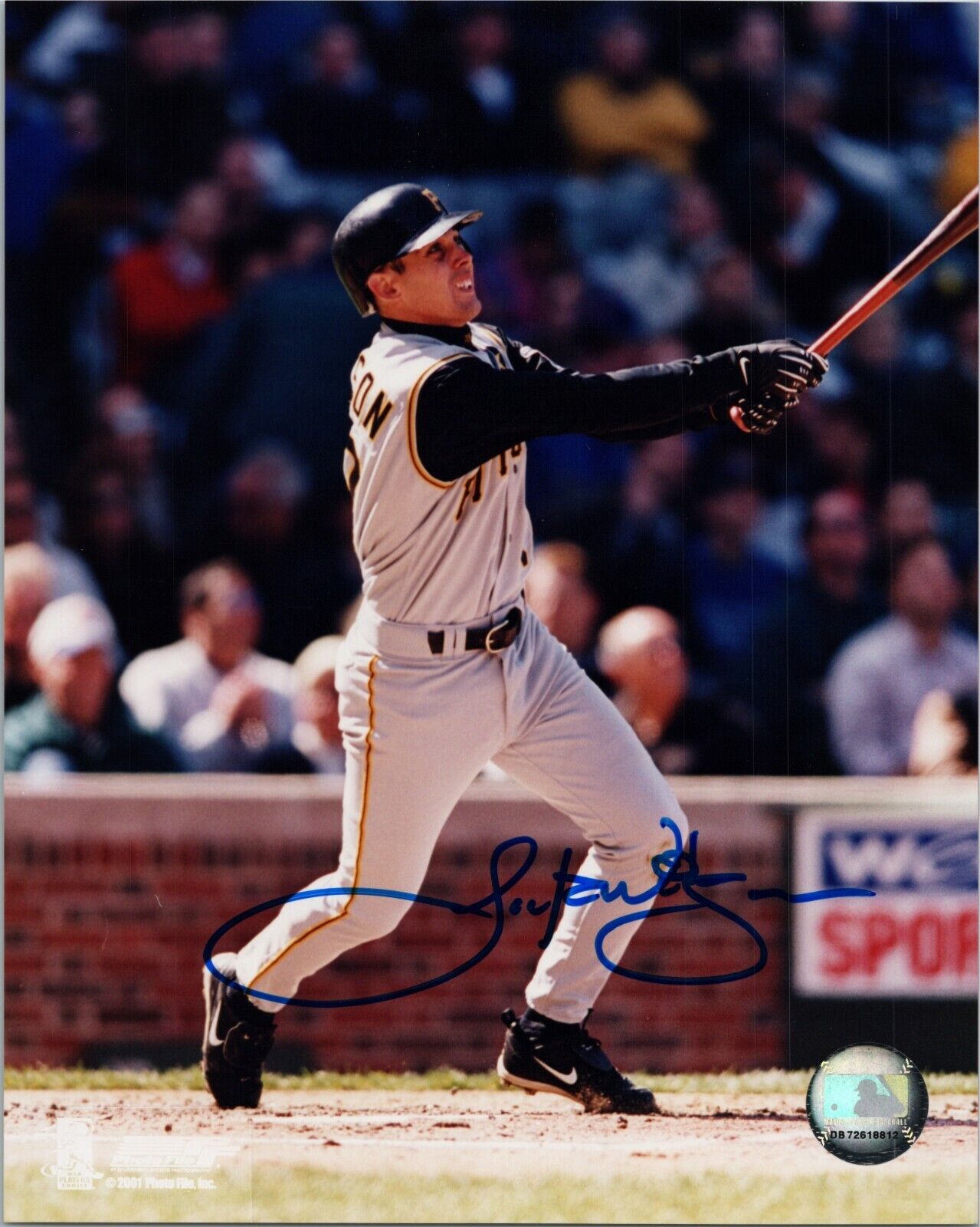 JACK WILSON Authentic Autograph Hand-Signed PITTSBURGH PIRATES 8x10 Photo Poster painting B