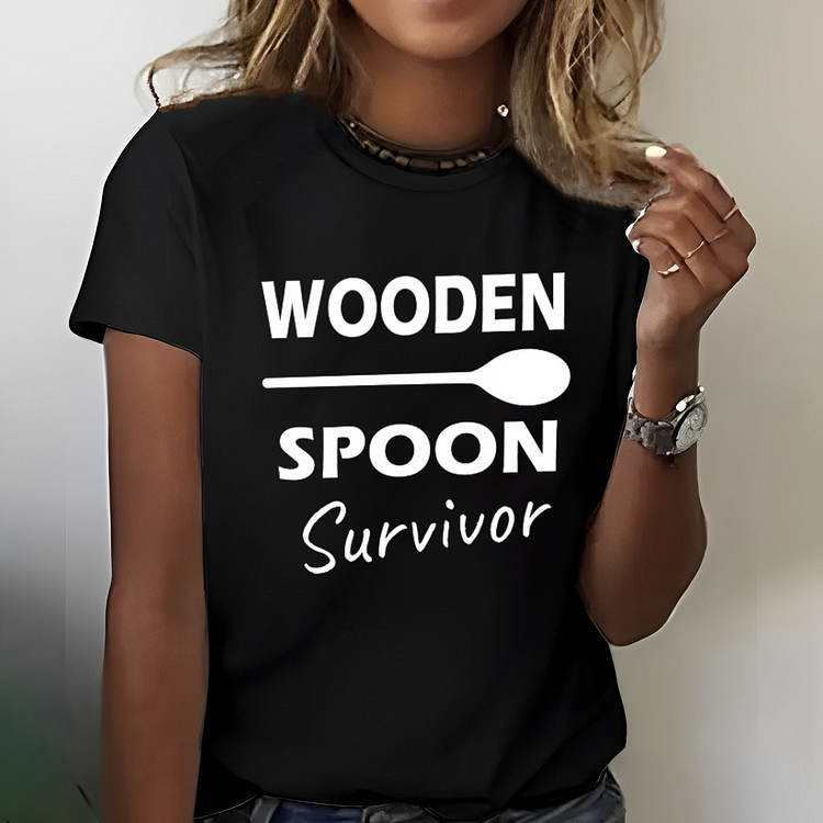 Wooden Spoon Survivor T-shirt
