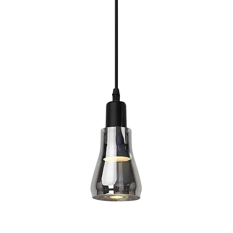 Nordic Minimalist Shadow Glass Pendant Light LED Hanging Lighting for Living Room Bar - Appledas