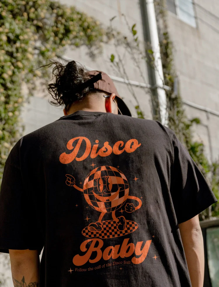 Disco Baby Follow The Call Of The Disco Ball T-shirt
