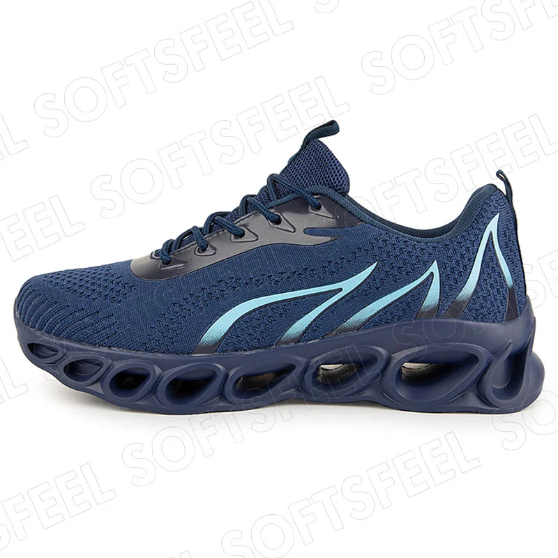 Softsfeel Women's Relieve Foot Pain Perfect Walking Shoes - Dark Blue