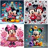 Mickey mouse-plein diamant rond peinture-40 * 40cm