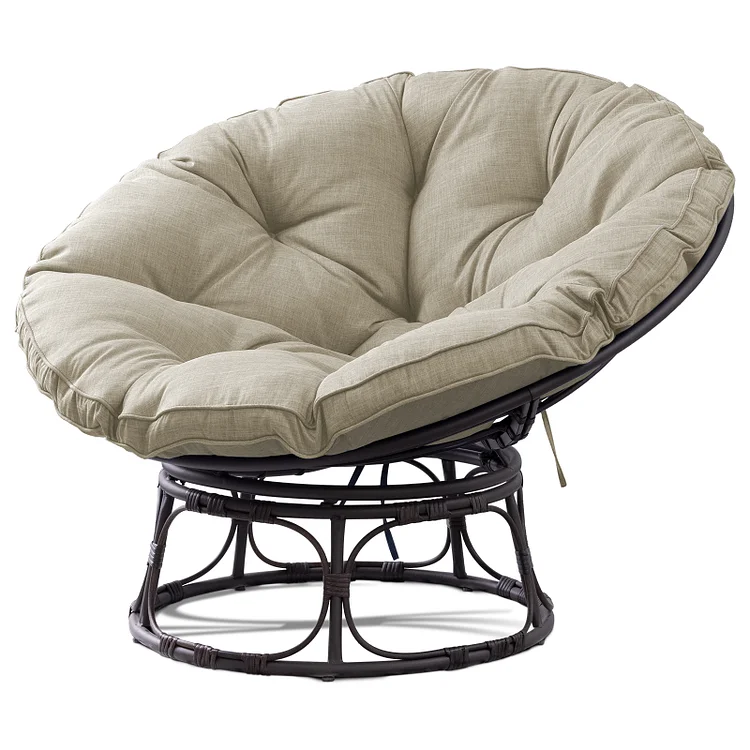 Joyside 46" Wicker Papasan Chair