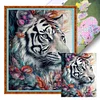 (Multi-Style) Tiger- 11CT Stamped Cross Stitch 40*40cm/40*55cm