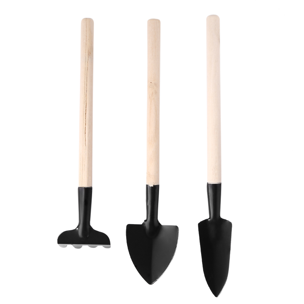 

3pcs Gardening Tools Set Mini Transplant Plant Flower Shovel Rake Hand Tool, 501 Original
